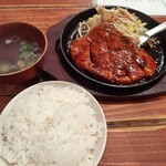 トンテキ食堂 なかむら - トンテキ定食シングル1,400円税込