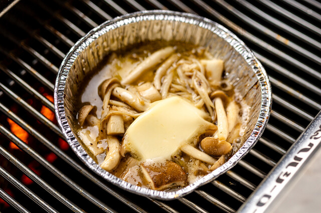 キノコホイル焼き