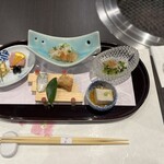 箱根小涌谷温泉 水の音 - 料理写真:前菜