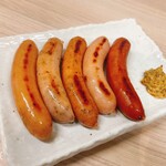 おこたまBASE - ソーセージ5種盛り