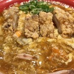 手延べうどん 水山 - 黒酢あんかけ竜田うどん