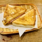 南珈琲店 - ハムトースト(だったはず……?)