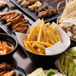 焼き手羽居酒屋 かちてば - 錦爽鶏の鶏塩鍋コース