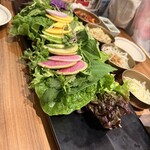 サムギョプサルと野菜 いふう - 