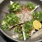 ふぐ料理 玄品 - 河豚にニンニクが合う～。