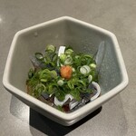 ふぐ料理 玄品 - 「付き出し」から始めましょーね。