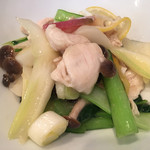 中国料理 成蹊 - 鶏と野菜の塩レモン炒め