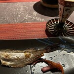 我楽 - ハタハタの塩焼き