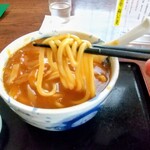仁や - カレー南ばん（うどん）のうどん