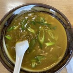 ちから - 料理写真:○肉カレーうどん中870円