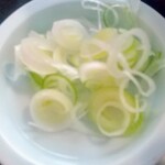 仁や - カレー南ばん（うどん）の薬味