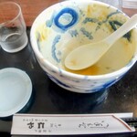 仁や - カレー南ばん（うどん）美味しかった～✨