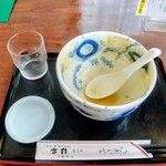 仁や - カレー南ばん（うどん）完食完飲✨