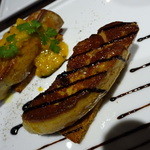 俺のフレンチ・イタリアン - フォワグラのポワレ～バルサミコとフルーツのソースで