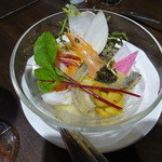 海の幸とキャビアのハーモニー