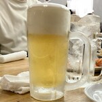 大衆イタリアンかね子 - 生ビールで乾杯