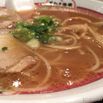 すわき後楽中華そば - 2015.1.31(土)10時半額デー ラーメン2杯*\(^o^)/*