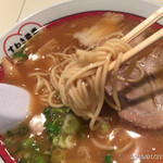 すわき後楽中華そば - 2015.1.31(土)10時半額デー ラーメン2杯*\(^o^)/*
