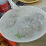 生記清湯牛腩麺家 - 魚団子入り粥