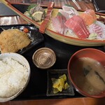 田舎レストランじんべえ - セットのランチ（3.278円税込）