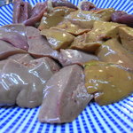 串虎 - サービスでいただいた（白）きも～＆しんぞ～