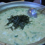 串虎 - ちゃんこ鍋その④　〆雑炊