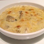 ミルカレス - ayacakeちゃんの好物の牡蠣はグラタンでいただく
