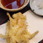 34670733 - 白えびのかき揚げ（ランチタイムは400円）