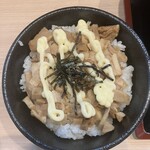麺屋 天孫降臨 - チャーシュー小丼。