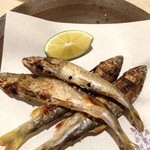 銀座 しまだ - 稚鮎の塩焼き