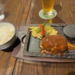 MEAT BAR BUTCHER Trico - 石垣牛ハンバーグステーキ200g