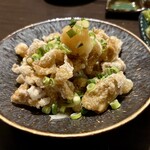 會津馬刺 博多牛雜鍋 Shochan - 鶏皮ポン酢