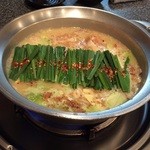 もつ無双 ゆまる - もつなべ 白味噌LV2