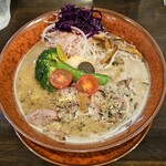 ソババル チリエージョ - サルティンボッカとオニオンすーぷsoba　1880円