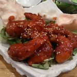 えびかに家 - 本日の辛い料理だったかな？