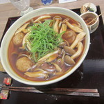 ひさご - 鴨団子ときのことのとろみ蕎麦