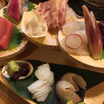 季節料理 薗 - 造り盛り合せ('14.11)