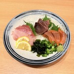 宴屋 - 本日の鮮魚3点盛り