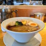 麦の空 GACHI SOBA DOJO - トッピングの海苔は、別添え！