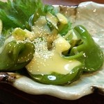 季節料理 薗 - わかめ酢味噌('13.04)