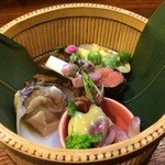 季節料理 薗 - 凝ったお通し('14.03)