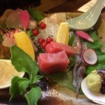 季節料理 薗 - 造り盛り合せ('14.03)