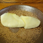 魚正 - デザート（リンゴ）2015年1月