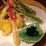 季節料理 薗 - 天ぷら('14.08)
