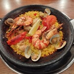 ビアバルNAGAOKAYA - 下町のミックスパエリア2200円