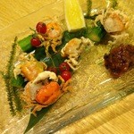 季節料理 薗 - 沢かに素揚げ('14.06)