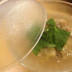 季節料理 薗 - れんこん饅頭('14.06)