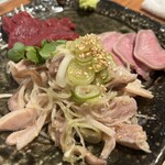 サンカク - 肉刺し3種盛り