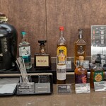 サクララウンジ - ドリンク写真:酒のラインナップ
