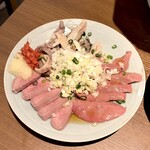 酒場ハコザキ - 刺し三種盛り
